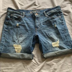 Jean shorts